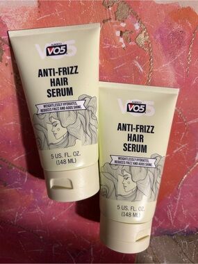 VO5 Anti-Frizz Hair Serum - Pale Yellow Tube